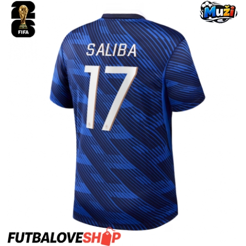 Dres Francúzsko William Saliba #17 Domáci MS 2026 Krátky Rukáv